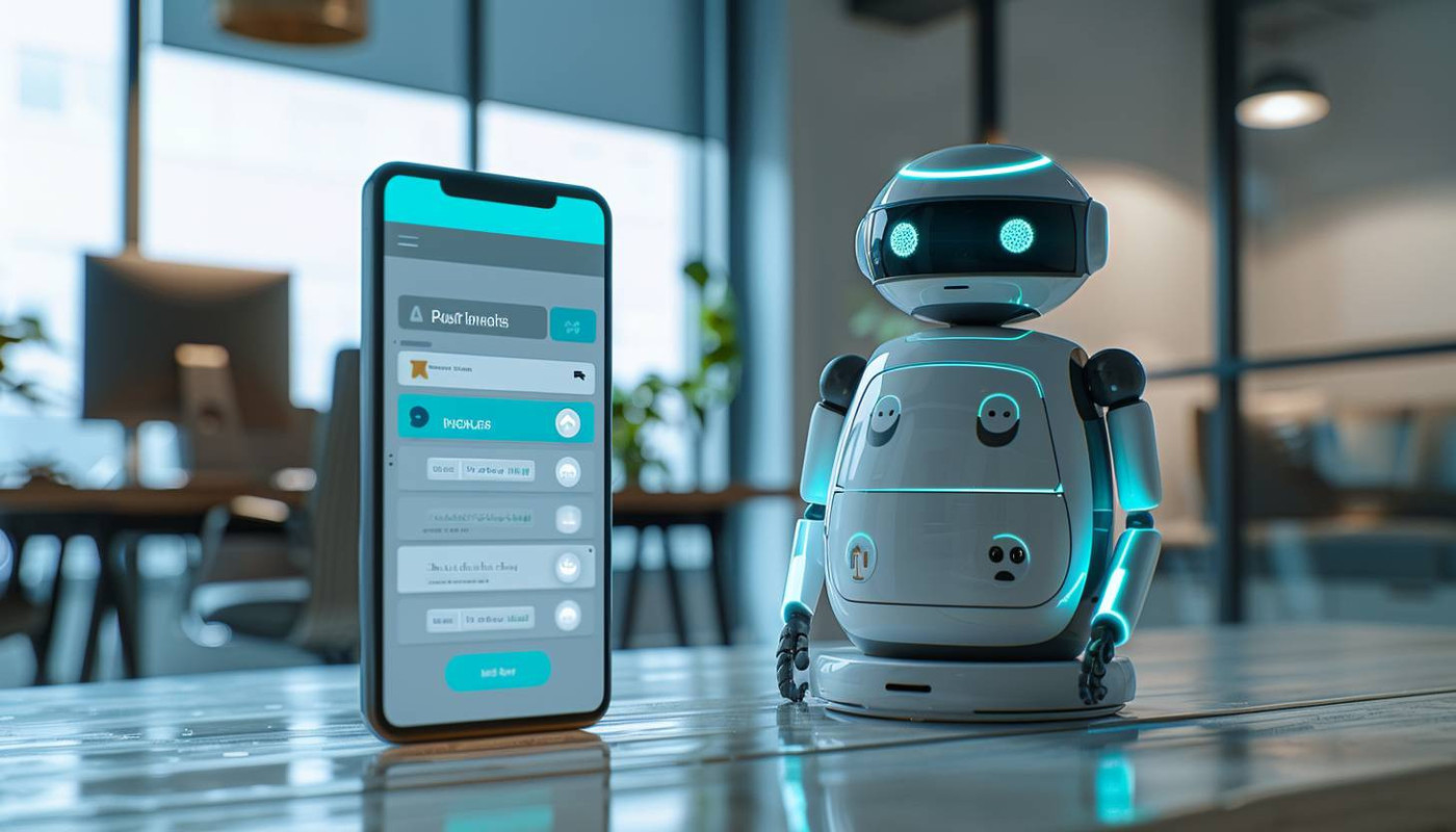 Intégration des chatbots basés sur l'IA dans les applications mobiles et la communication en ligne